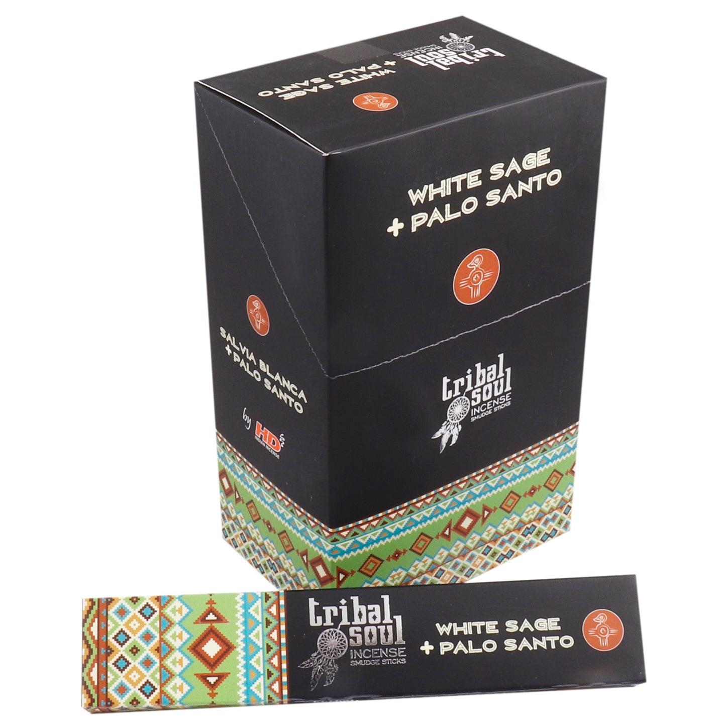 Tribal Soul Incense Sticks - White Sage + Palo Santo (4 Sets)