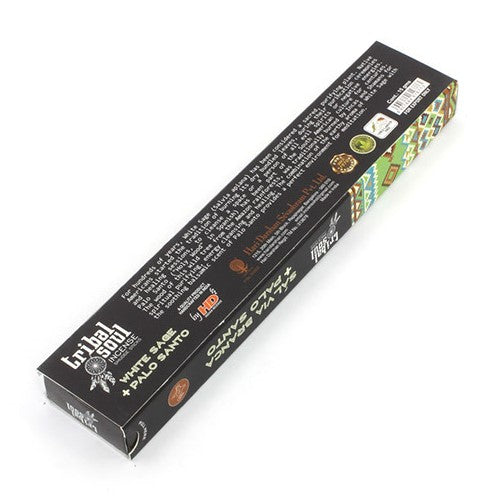 Tribal Soul Incense Sticks - White Sage + Palo Santo (4 Sets)