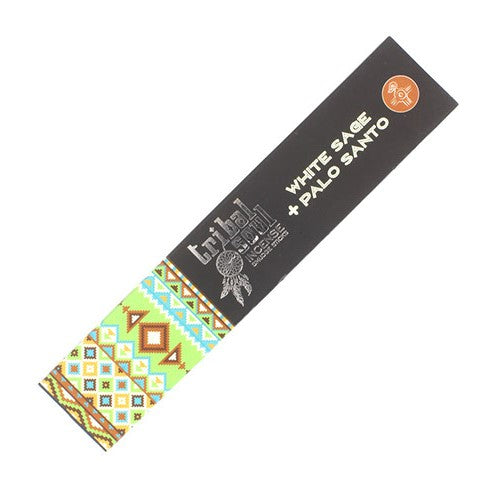 Tribal Soul Incense Sticks - White Sage + Palo Santo (4 Sets)