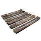 White Washed Incense Holder - Simple (4 Sets)