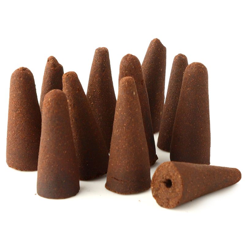 Plant Based Backflow Incense Cones - Relaxing (4 Sets)