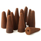 Plant Based Backflow Incense Cones - Sweet Musk (4 Sets)