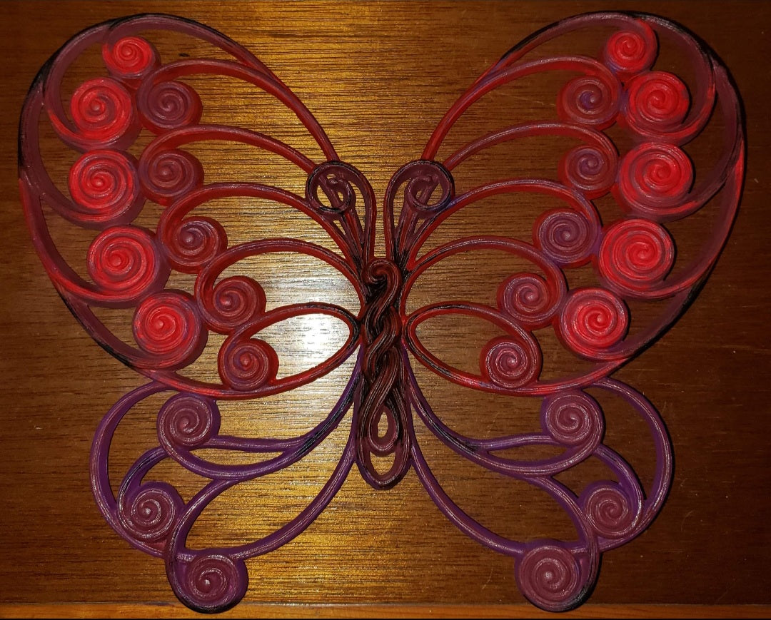 Butterfly Wall Hanging by A.D.M.