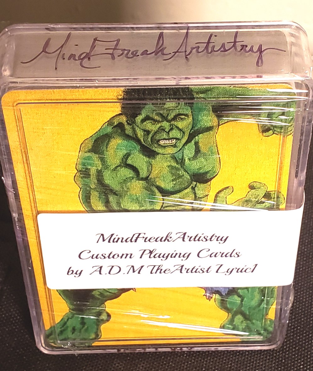 Playing Cards by A.D.M. - Hulk