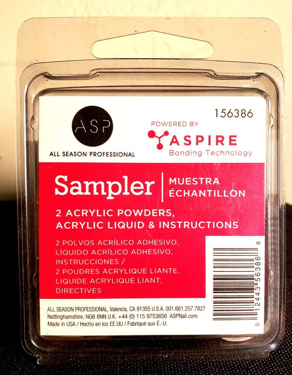 Aspire - Acrylic Powder Sampler