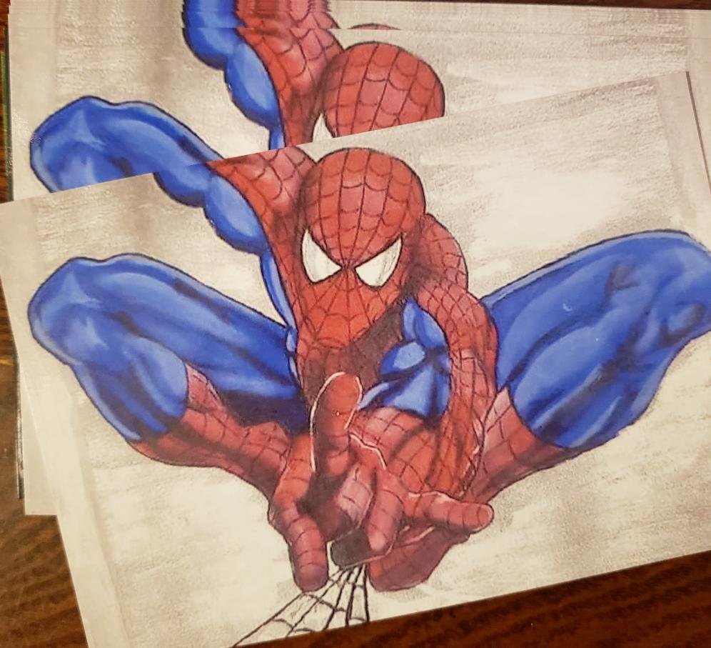 Superhero Prints (Gloss 4"x6") by A.D.M. TheArtist Lyric1