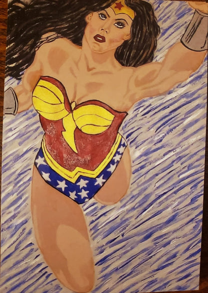 Superhero Prints (Gloss 4"x6") by A.D.M. TheArtist Lyric1