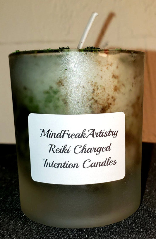 Soulful Hippie - Smoking Glass - Prosperity To The MAX - Intention Candles (MFA)