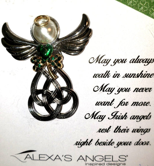 Irish Angel Broach