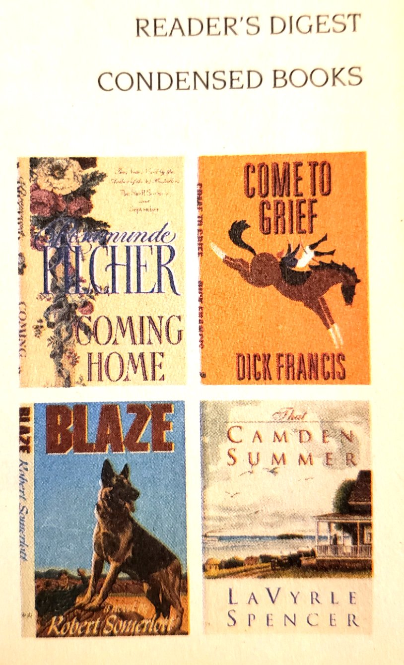 Reader's Digest Condensed Books 1996