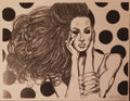 Color Me! Portraits - Art Therapy Colorable Prints by A.D.M. TheArtist Lyric1