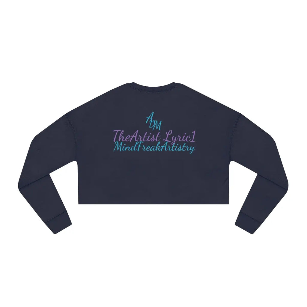 MindFreak TheVibe Vol. 1 Women's Cropped Sweatshirt Printify