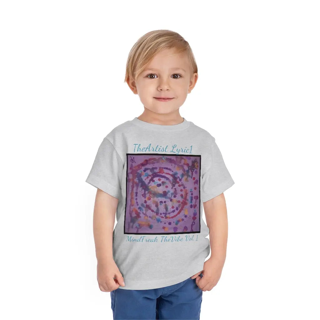 Toddler - TheArtist Lyric1 - Short Sleeve Tee Printify