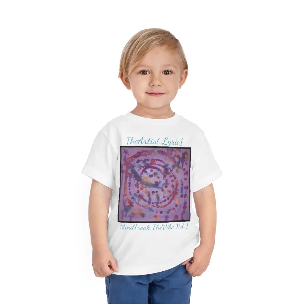 Toddler - TheArtist Lyric1 - Short Sleeve Tee Printify