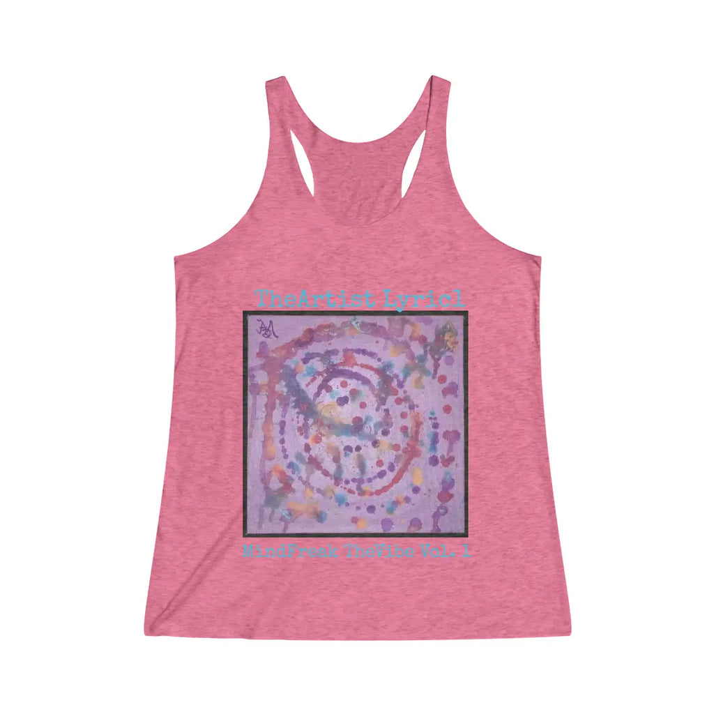Women's - MindFreak TheVibe Vol. 1 - Tri-Blend Racerback Tank Printify