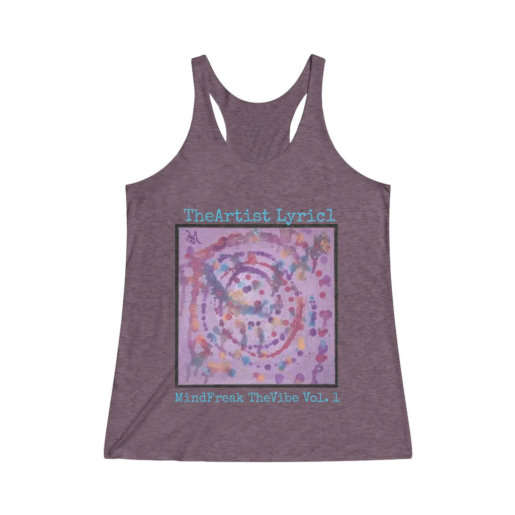 Women's - MindFreak TheVibe Vol. 1 - Tri-Blend Racerback Tank Printify
