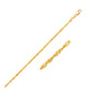 14k Yellow Gold Singapore Chain 1.7mm