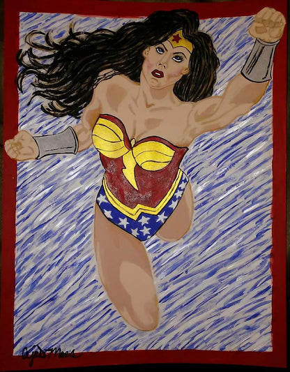 Superhero Prints by A.D.M. TheArtist Lyric1