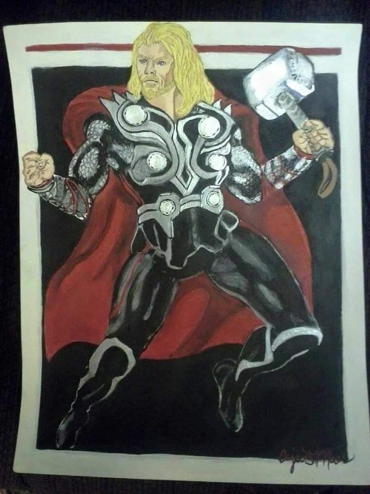 Superhero Prints by A.D.M. TheArtist Lyric1