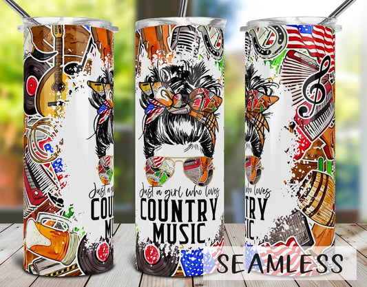 Country Music Mama Tumbler