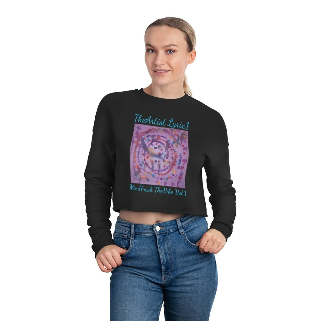 MindFreak TheVibe Vol. 1 Women's Cropped Sweatshirt Printify