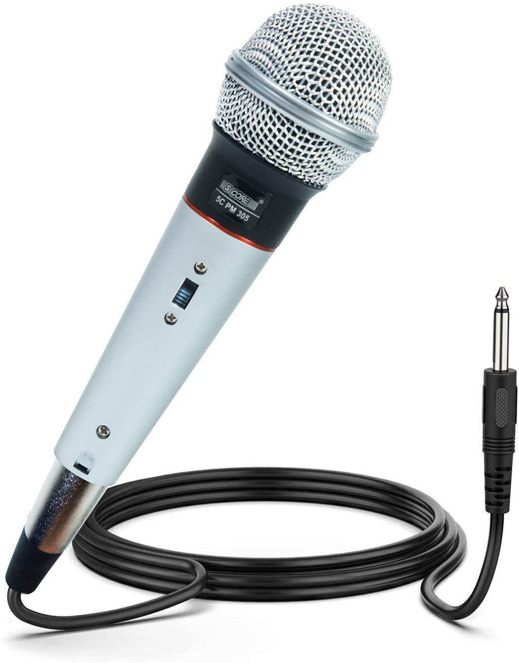5 Core Professional Microphone Audio Dynamic Cardiod Karaoke Singing Wired Mic Music Recording Karoke Microphone PM305 (Copy) Doba