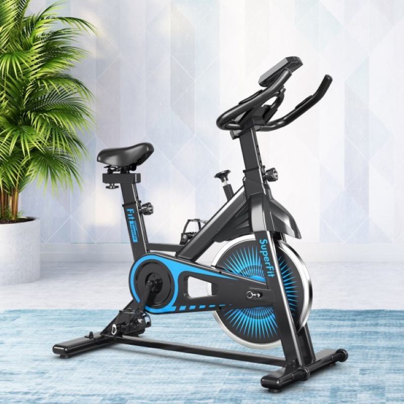 Adjustable Resistance Silent Belt Drive Gym Indoor Stationary Bike