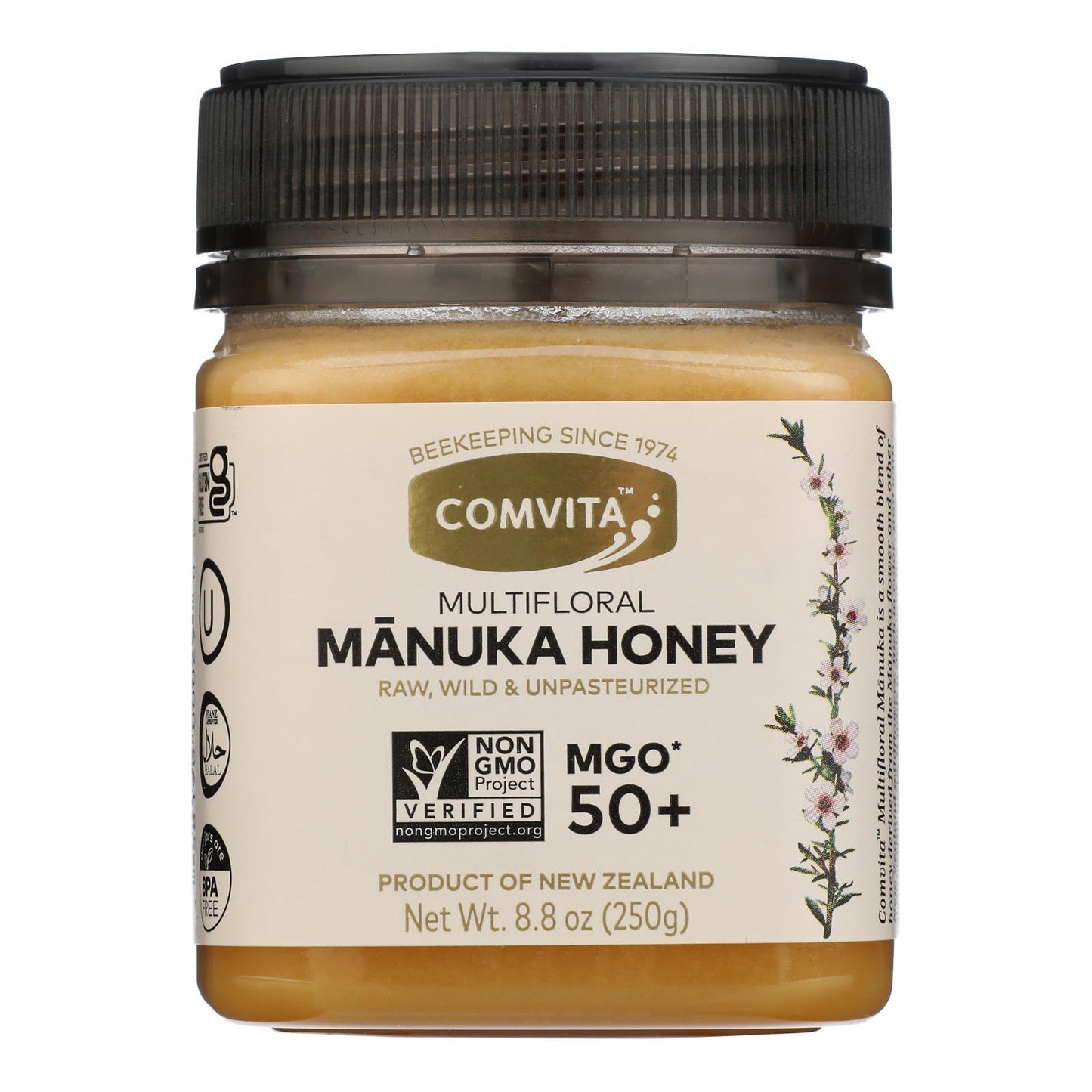 Comvita - Mgo 50+ Raw Manuka Honey - 1 Each-8.8 Oz