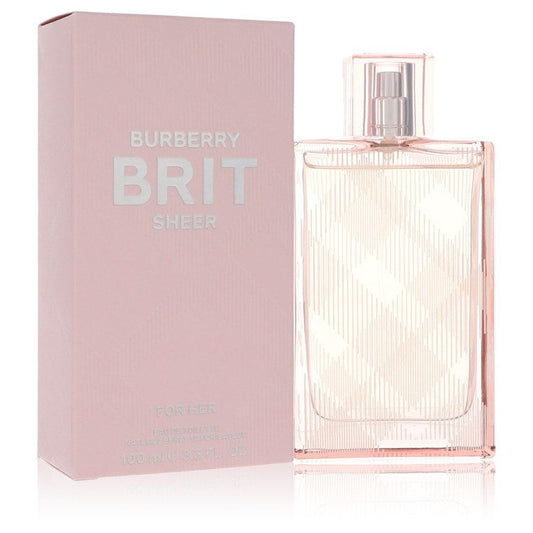 Burberry Brit Sheer by Burberry Eau De Toilette Spray 3.4 oz