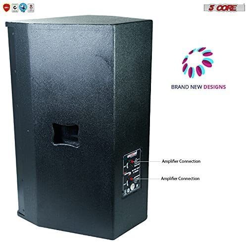 DJ Speakers 15 inch Outdoor Speaker System Pro Pa Party Monitor Speaker PMPO Wooden 5Core 15x1 200DX