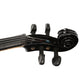 3/4 Acoustic Violin  w/ Case Bow Rosin Black