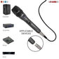 5 Core Professional Microphone Audio Dynamic Cardiod Karaoke Singing Wired Mic Music Recording Karaoke Microphone ND-32 ARMEX