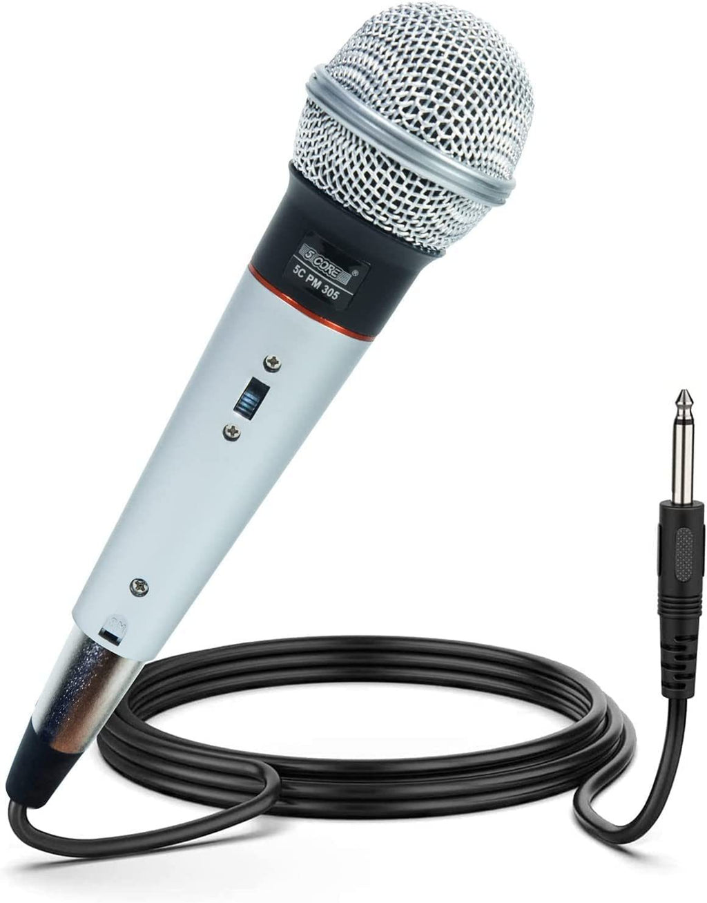 5 Core Professional Microphone Audio Dynamic Cardiod Karaoke Singing Wired Mic Music Recording Karoke Microphone PM305 (Copy) Doba