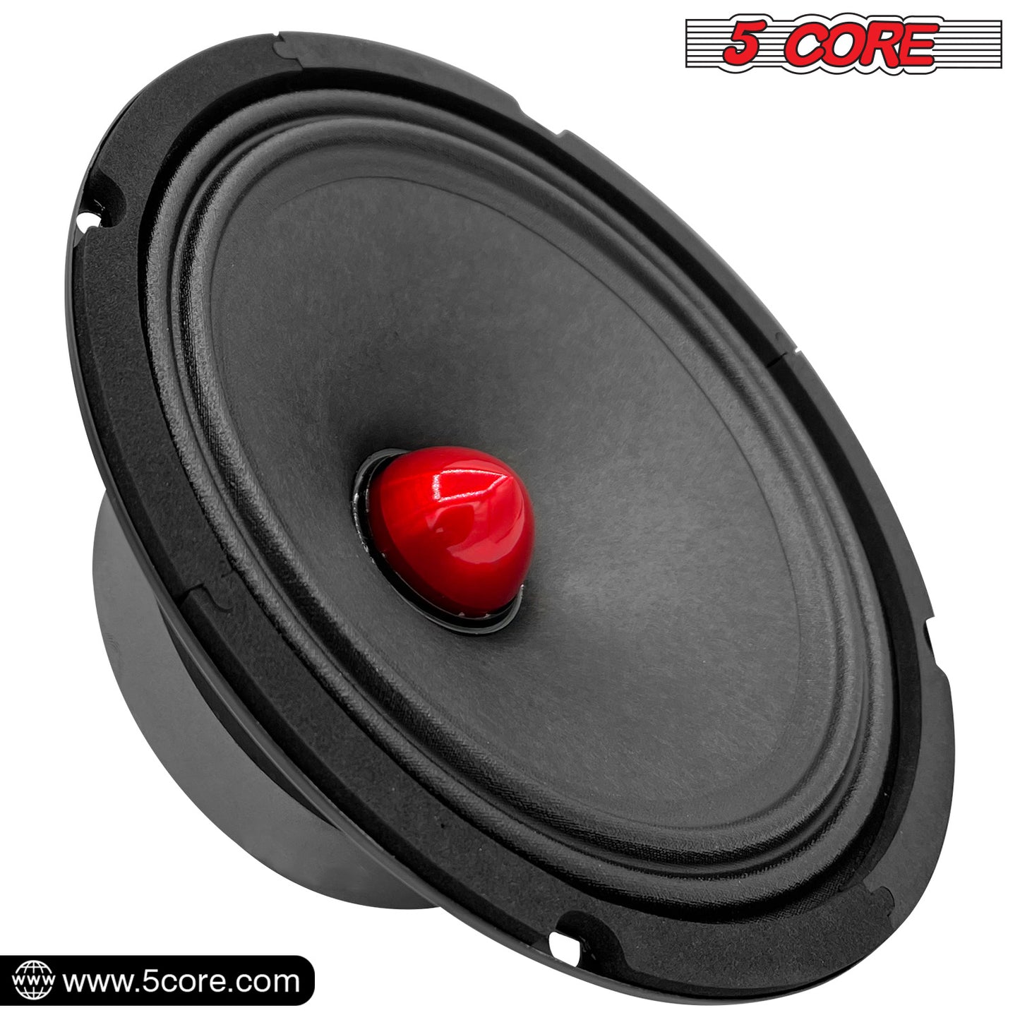 5 Core 8 Car Audio Speakers with Bullet 580 W 8 Ohm Mid-Range Loudspeaker MR 8 BLT R 8oHM