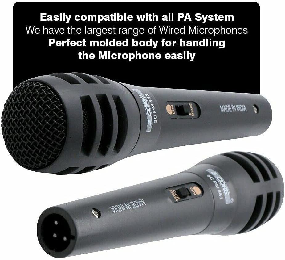 5 Core Professional Microphone Audio Dynamic Cardiod Karaoke