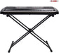 Adjustable Keyboard Stand with Gear Double X Keyboard Stand(Metal) with Locking Straps 5 Core KS 2X GEAR