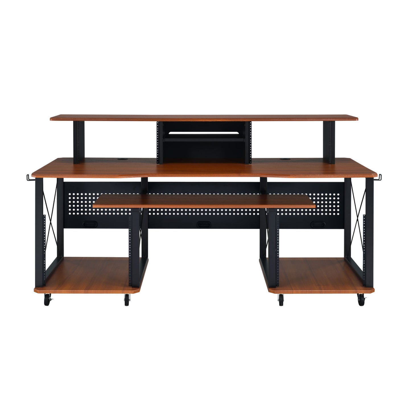 Megara Music Desk; Cherry &amp; Black Finish OF00988