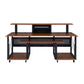 Megara Music Desk; Cherry &amp; Black Finish OF00988