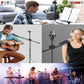 5 Core 360° Rotating Microphone Stand Dual Mic Clip Boom Arm Foldable Tripod MS DBL