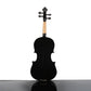 3/4 Acoustic Violin  w/ Case Bow Rosin Black