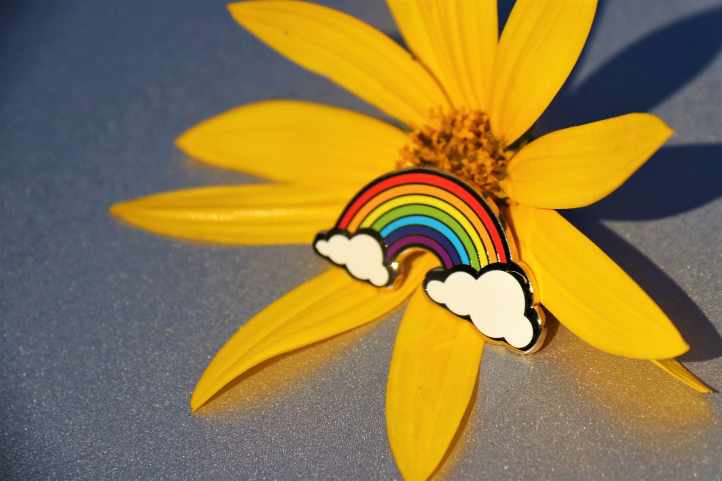 Rainbow Pride Enamel Lapel Pin - LGBTQ Pride Pin Series