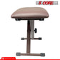 5Core Portable Piano Keyboard Music X-Style Adjustable Padded Stool Chair Seat Bench Brown KBB 02 BR