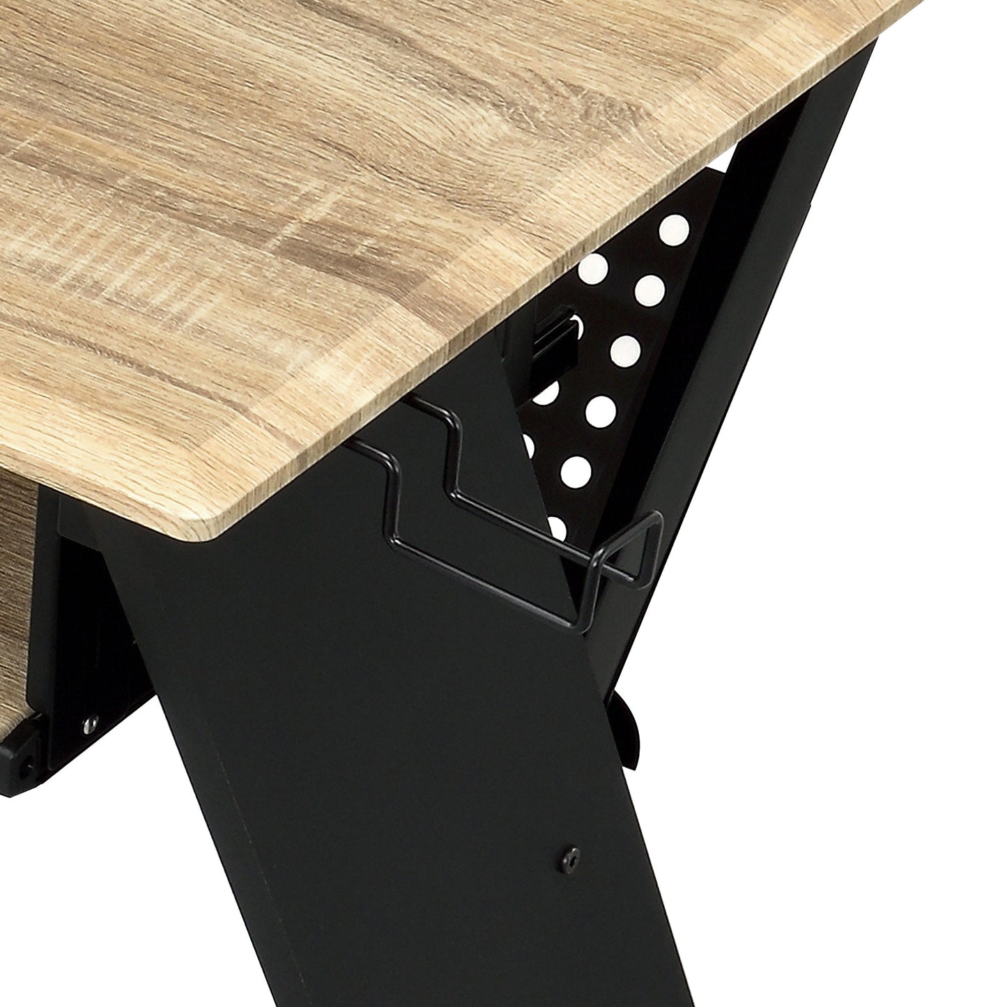 Annette Music Desk; Natural Black Finish