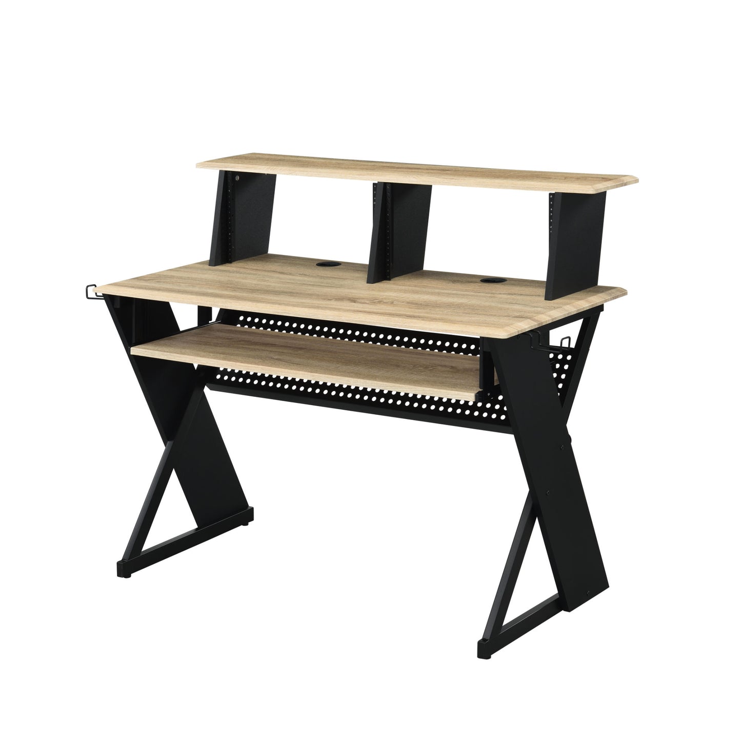 Annette Music Desk; Natural Black Finish