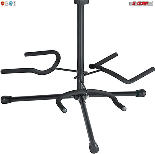 Metal Guitar Stand for Acoustic Classic Electric Guitar Detachable Musical Instrument Stand 5 Core (3 Guitar Holders)