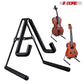 5 Core Ukulele Stand Black A-Frame Holder | Lightweight Floor Stand for Uku, Mini Guitar, Banjo, Mandolin, Violin, Black GSS UKU