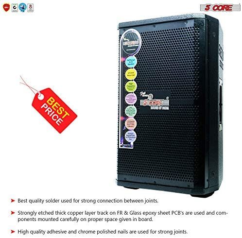 DJ Speakers 15 inch Outdoor Speaker System Pro Pa Party Monitor Speaker PMPO Wooden 5Core 15x1 200DX