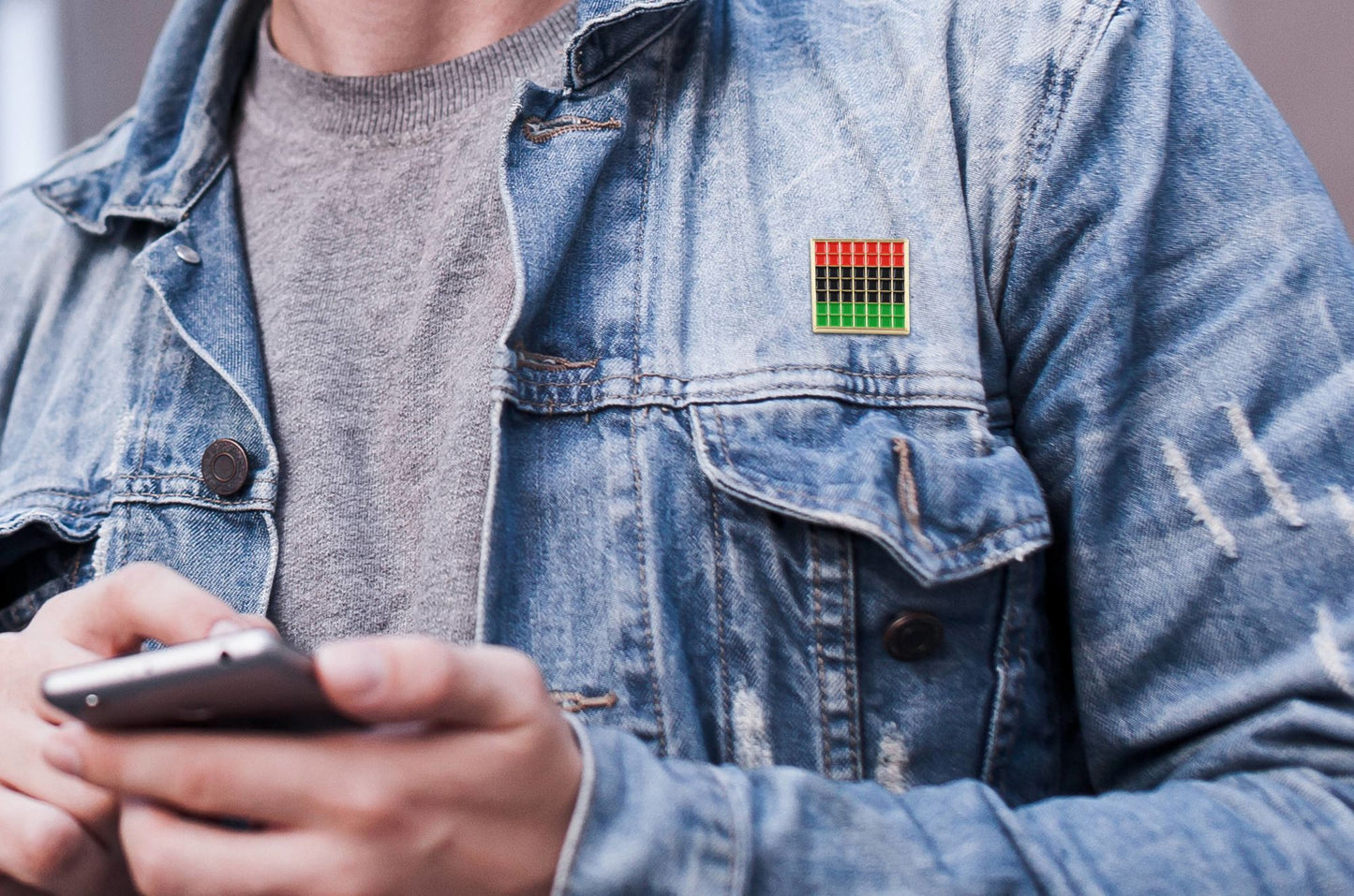 Pan African Pride Flag Enamel Pin - Black Lives Matter Pin