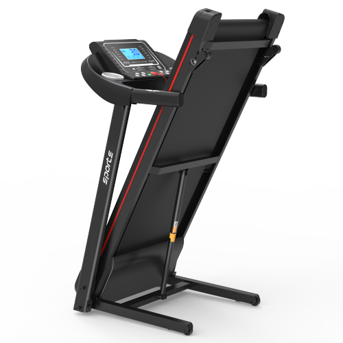 Home Foldable Treadmill with Incline; Folding Treadmill for Home Workout; Electric Walking Treadmill Machine 5" LCD Screen 250 LB Capacity Bluetooth Music