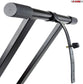 Adjustable Keyboard Stand with Gear Double X Keyboard Stand(Metal) with Locking Straps 5 Core KS 2X GEAR